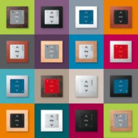 MANDO DE PARED TÁCTIL SOMFY SMOOVE RTS (MÓDULO + MARCO)